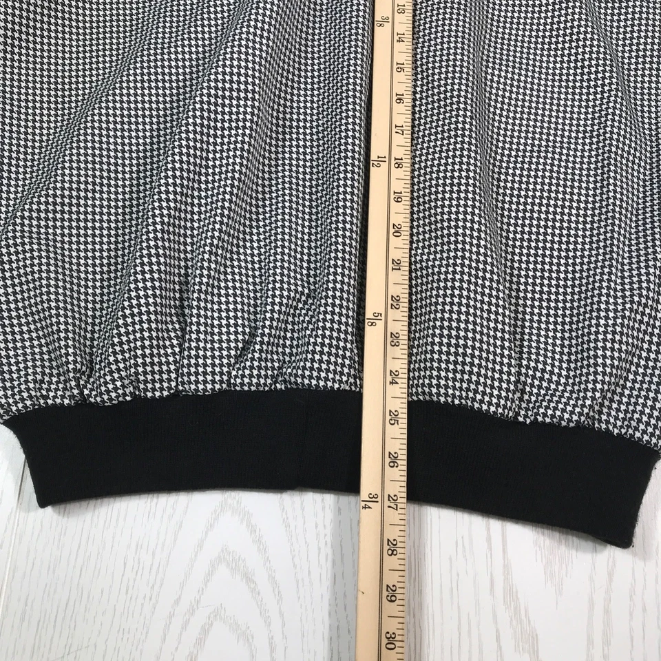 Sunderland Of Scotland Weatherbeater Houndstooth Pullover Jacket Women Large 90s - Image 4 of 4