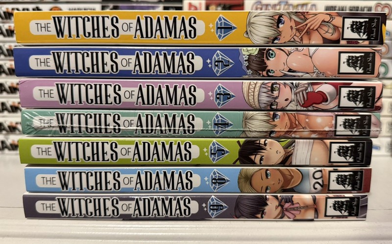 The Witches of Adamas English manga Set 7 volumes Ghost Ship