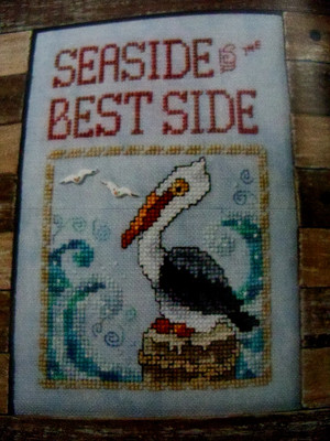 OOP Stoney Creek Magazine Cross Stitch Pattern ''Seaside'' + BOP