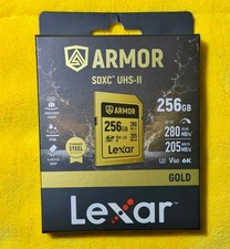 LEXAR CARTE ARMOR PRO GOLD SDXC 256GB UHS-II