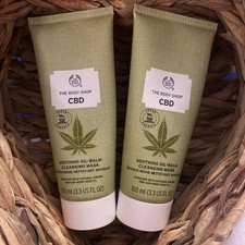 The Body Shop CBD Soothing Oil - Balm Cleansing Mask 100ml x 2 (200ml)