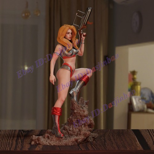 Barbarella 1/8 1/6 1/4 3D Print Model Kit Unpainted Unassembled 2 Ver NSFW 1/12 - 第 6/9 張圖片