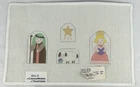 Canvas Works Traditions Nativity Handpainted Needlepoint Canvas HP 18 Ct