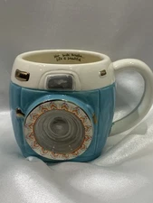 Natural Life Stop. smile. Breathe... Life is Beautiful. Camera Coffee Mug.