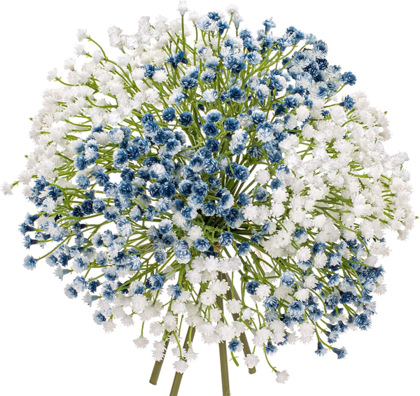 Briful 10 StüCk Schleierkraut KüNstliche Blumen Gypsophila Kunstblumen Wie Echt-image