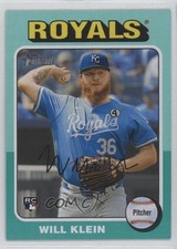 2024 Topps Heritage High Number SP Aqua Border Will Klein #723 17yt