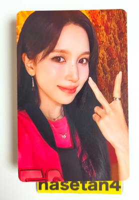 MINA TWICE ENEMY JAPAN SOLO ver. Photocard Japan album CD solo | eBay