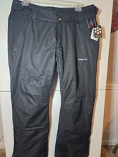 Arctix Women's Black Insulated Snow Pants Size XL 16-18 Inseam 31