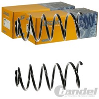 2X Spidan Fahrwerksfedern Vorne Passend FÜR Seat Leon Toledo VW Bora Golf Lupo