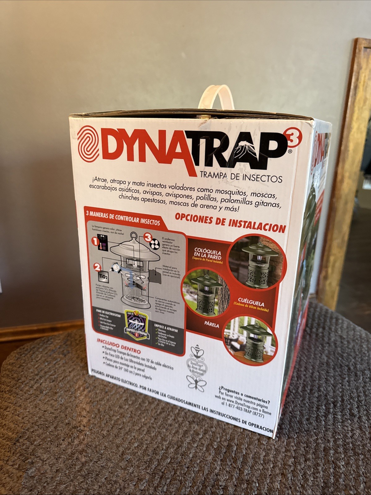 Dynamic Dyna Trap Insect Trap Outdoor DT1120-GR20 Green 1/2 Acre Coverage New