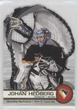 2001 Pacific Prism Gold McDonald's Glove Side Net-Fusions Johan Hedberg #5 0m8e