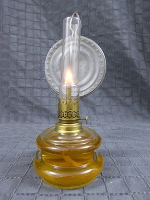 Spirituslampe Kordeldochtbrenner ähnlich Petroleumlampe Antik Art Déco Leuchte