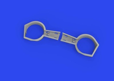 Bf 109F/ G wheel bays angular PRINT - Eduard - / 1:72 - Eduard 672323