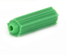 200pcs M6 M8 Masonry Expansion Anchor Screws Ribbed Plastic Fixing Wall Plugs