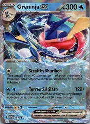 Greninja ex 054 Scarlet & Violet Black Star Promo Holo