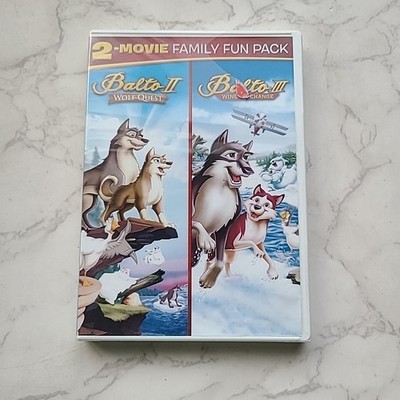 Balto II Wolf Quest & Balto III Wings of Change, 2 Movie Fun Pack NEW Kids DVD