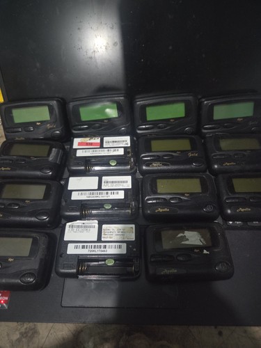 14 PAGER LOT Apollo Gold Pager DPC  VHF. Read description 