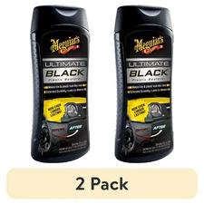 Meguiars Car Black Plastic Restorer Fluid 12 oz Ultimate Trim Protect Restore