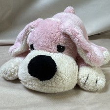 FAO SCHWARZ Plush Puppy Dog Penelope The Pup Pink 8  Stuffed Animal Soft Cuddly