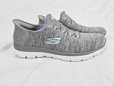 Skechers Women's Slip-ins Summits Gray Sneakers Size 10 