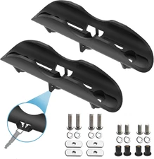 Kayak Paddle Holder Set - Track Mount Accessories for Standard Oars