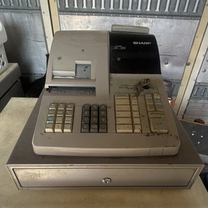 Sharp ER-A320 POS Cash Register Drawer Key Opening Lockable Compartment