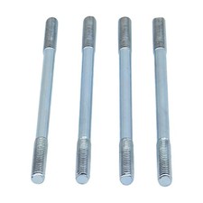Produktbild - Zylinderstehbolzen M6x116mm Stehbolzen Set Yamaha FS1 DT 50 Bolzen Satz 4 Stück