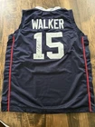 Kemba Walker Signed UConn Custom Basketball Jersey Dual Cert Hornets Celtics