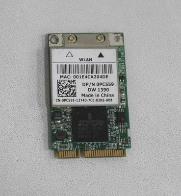 DW1390 0YH774 DELL WIFI WLAN WIRELESS MINI EXPRESS INSPIRON LATITUDE ''GRADE A''