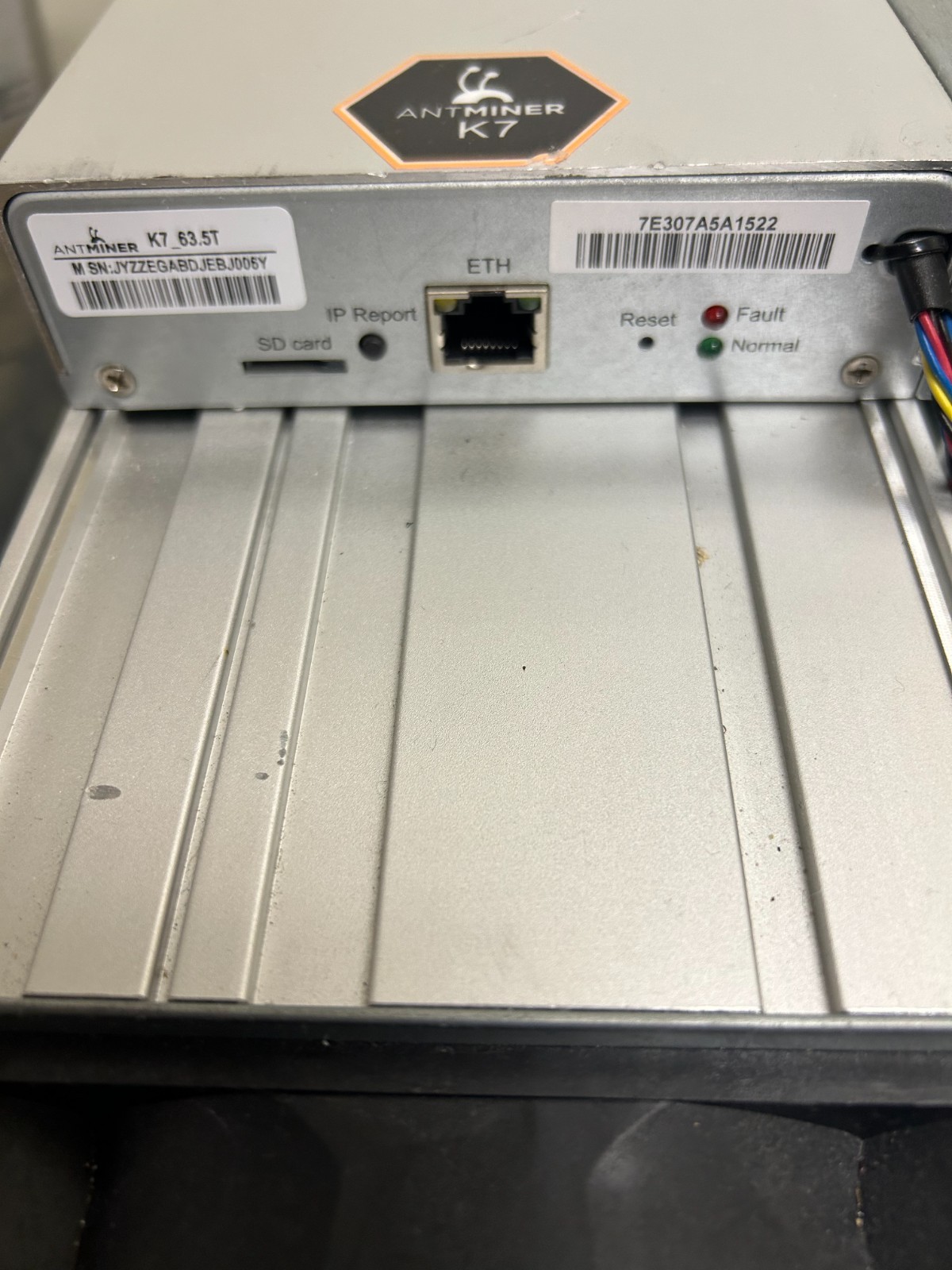 Bitmain Antminer k7 63.5T (mines CKB) - Ships in US