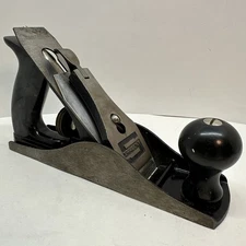 Sargent Smooth Wood Plane #1408 8" Bed 1 3/4" Cutter USA Box inserts Vintage