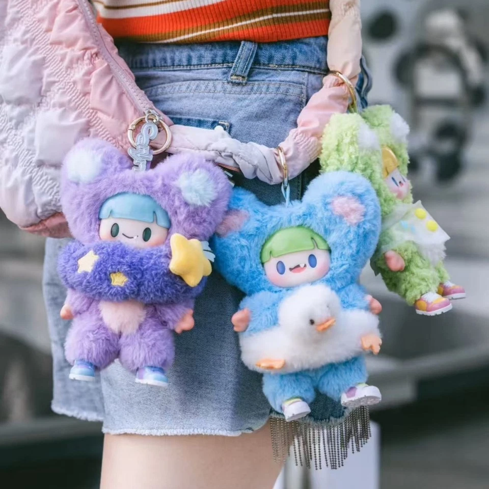 Adou Colorido Vida Peluche Serie Colgante Confirmado Caja Ciega Figura Arte Juguete Regalo Foto 3 de 4