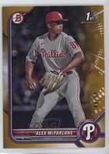2022 Bowman Draft Gold 48/50 Alex McFarlane #BD-117 10yf