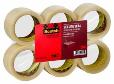 3M Scotch Verpackungsklebeband SECURE SEAL, 50 mm x 66 m