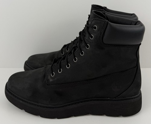 Stivali Timberland donna Kenniston 6" nero nabuk A3816 stivali stringati taglia 9 - Foto 3 di 11