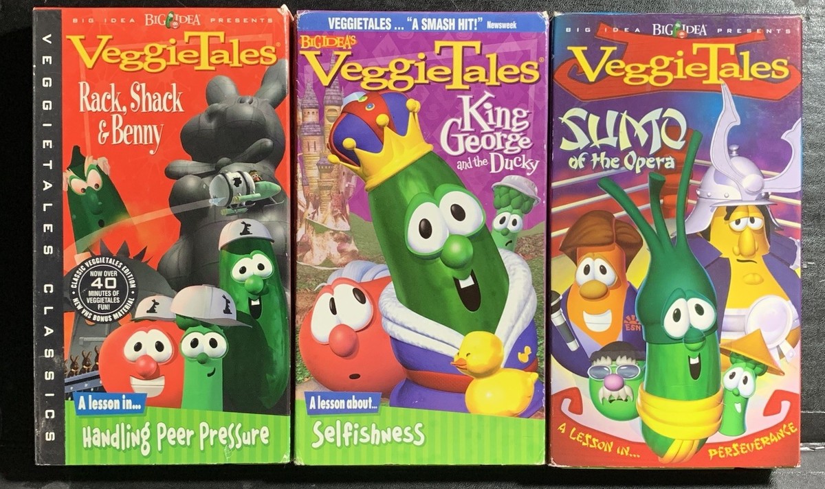 VeggieTales VHS Lot Of 3 | eBay