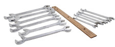 Mac Tools Da12-da30 38-1 11 Pc. Set Sae 4 Way Angle Head Open End Wrench Usa