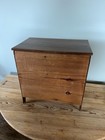 Antique Miniature Federal Style Walnut Chest Of Drawers Dresser AAFA Rustic Farm — photo 9