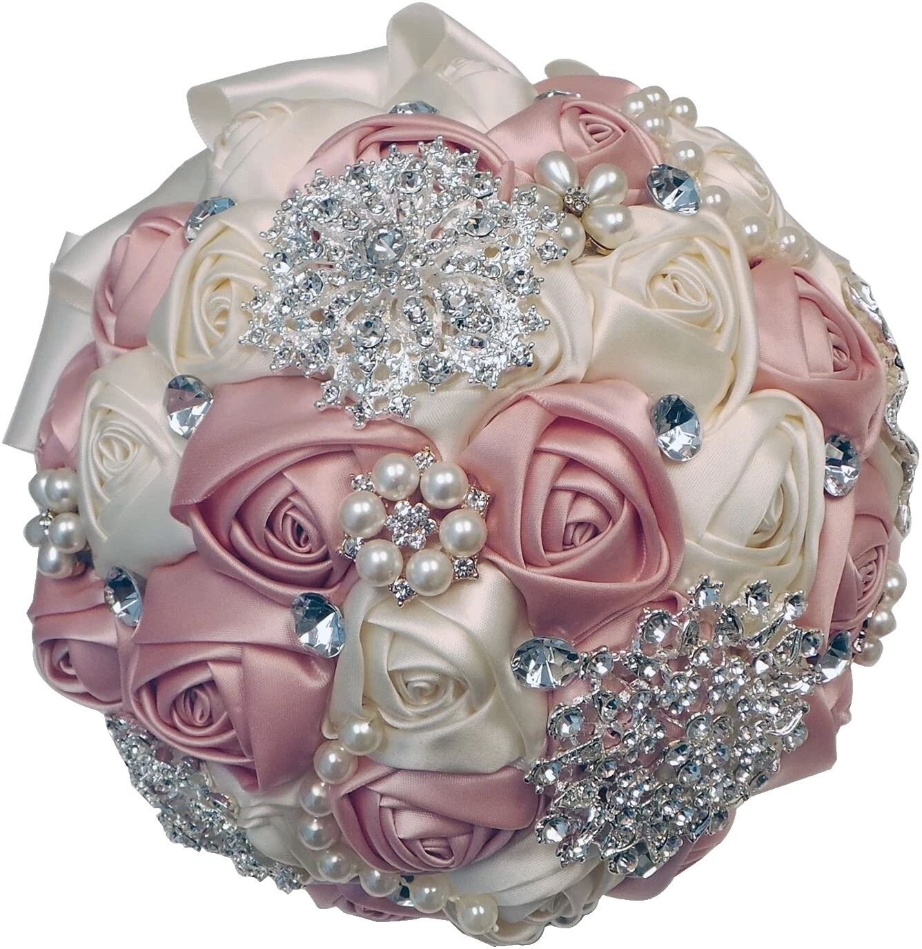 Атласные искусственные цветы и шелковые цветы