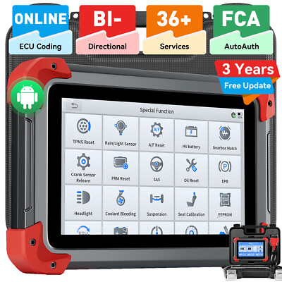 XTOOL D7 2.0 OBD2 Diagnosegerät ALLE System ECU Coding Profi Fehler Auslesegerät