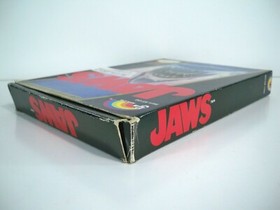 K21i50851 JAWS W/ BOX & INSTRUCTIONS CIB COMPLETE 1987 NES NINTENDO ORIGINAL LJN