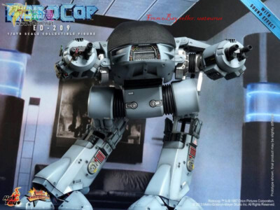 Perfect Hot Toys 1/6 Mms204 Robocop: Ed-209 In Stock New | eBay