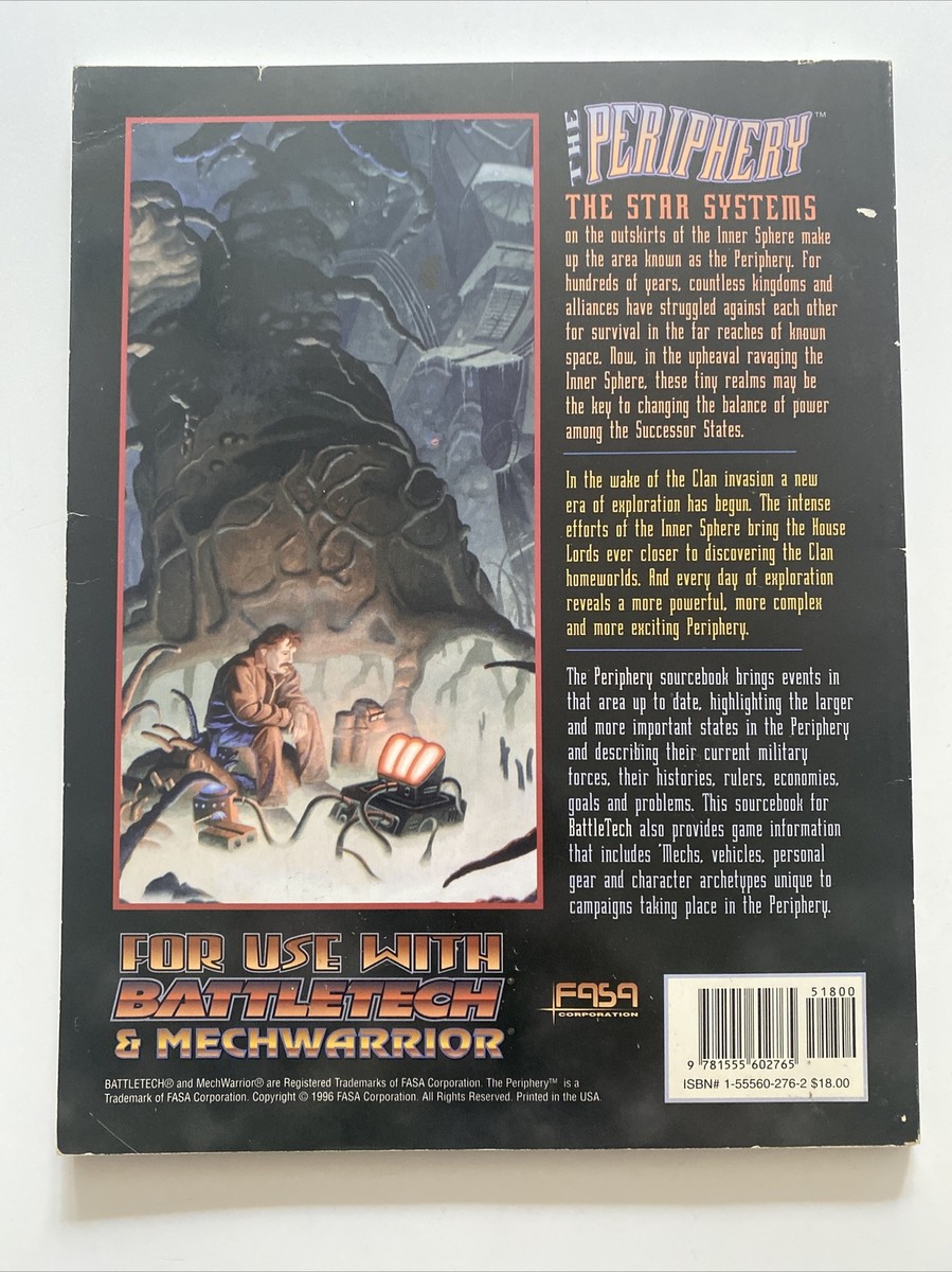 The Periphery (FASA Corporation 1996) Battletech RPG The Periphery (FASA Corporation 1996) Battletech RPG