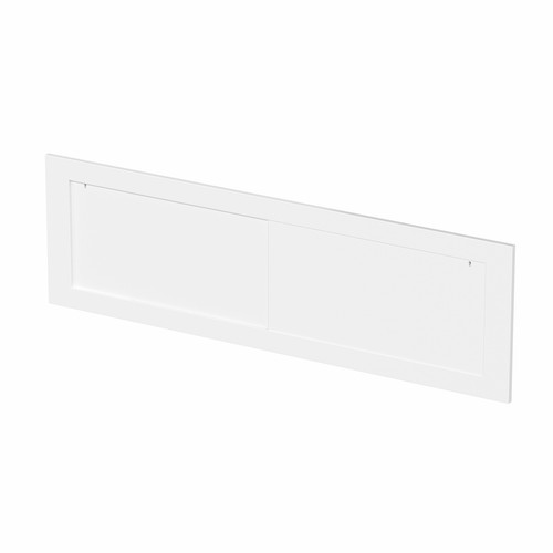 1700 Side Front Storage Bath Panel for Straight Baths Lockable Modern MDF White - Picture 6 of 14