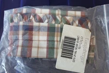 Longaberger Woven Traditions Plaid Small Serving Tray or Bread Basket OTE Liner