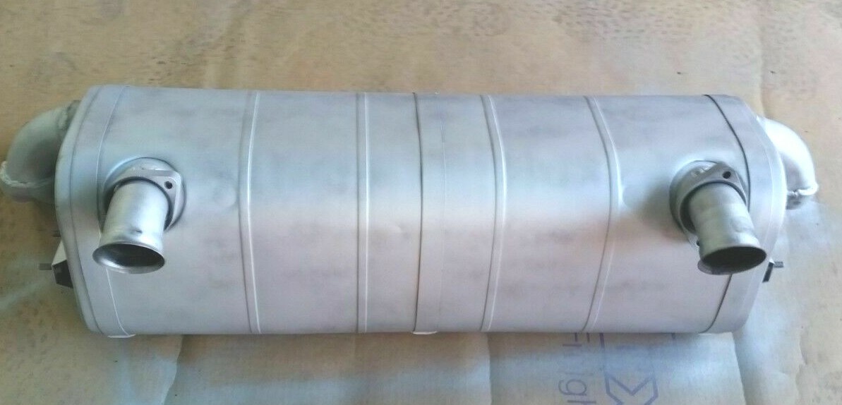 Ferrari Mondial 3.4 T rear Exhaust Muffler original part Part #  138887 PERFECT