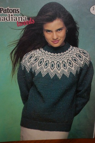 Patons Canadiana Knitting Pattern 1093 