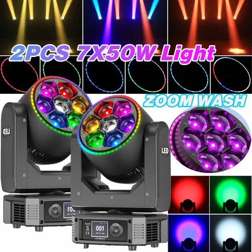 350W RGBW Bee Eye LED Wash Zoom Moving Head Beam Light DJ Party Stage Light DMX - Picture 21 of 23