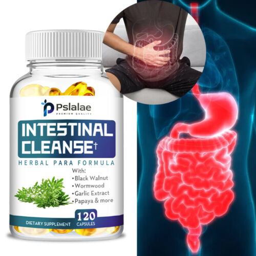 Intestinal Cleanse - Gut Health & Detox Supplements, Weight Loss, Immune Support - Picture 1 of 10