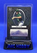 2022 Panini Chronicles Obsidian Nick Allen Purple Parallel Rookie AUTO #’d /99 